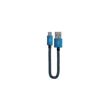 Cablu Date Type C Ego QC 3.0 0.3m Albastru Cablu Date Type C Ego QC 3.0 0.3m Albastru