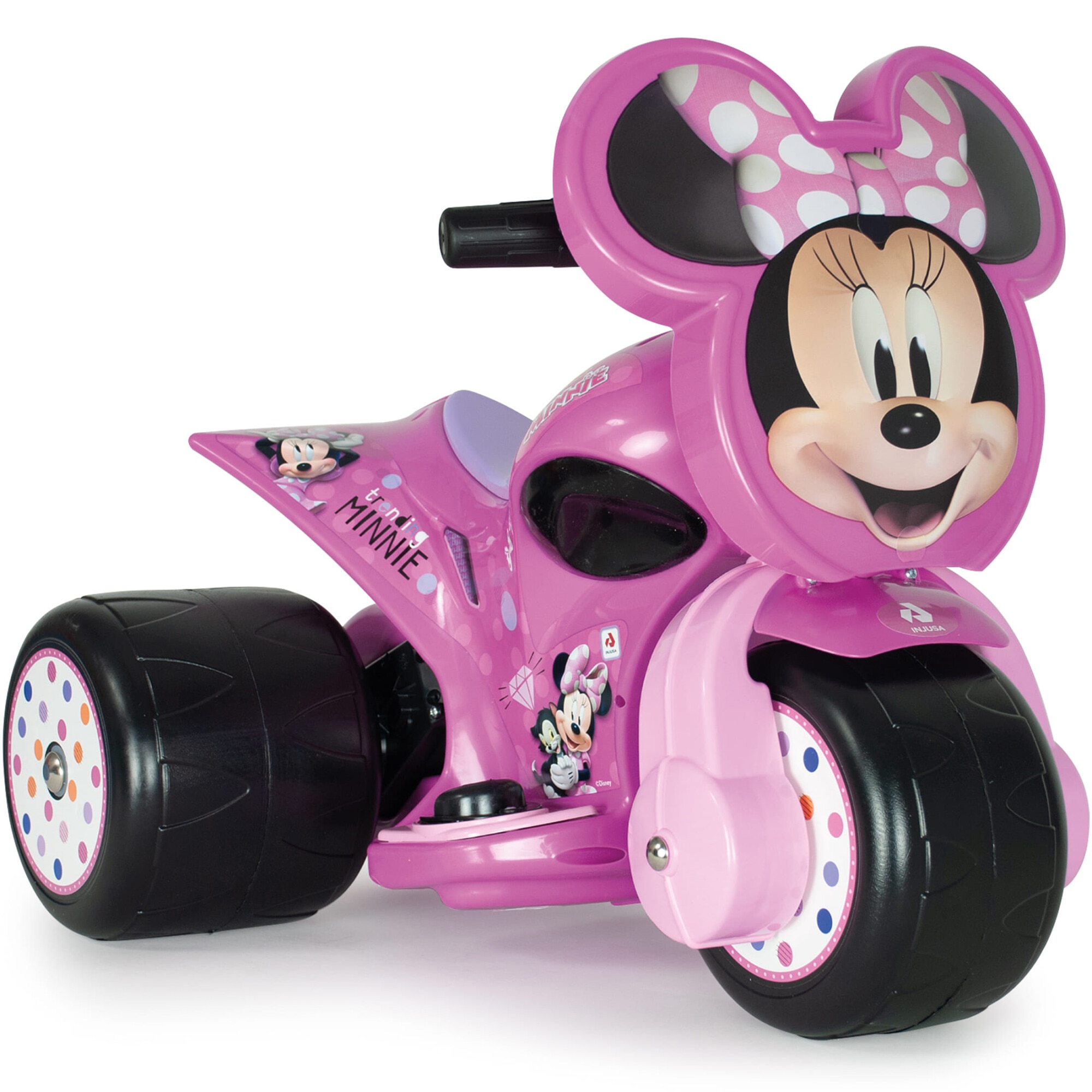 minnie❗️ Tricicleta electrica Injusa 6V Disney - Minnie Mouse - eMAG.ro
