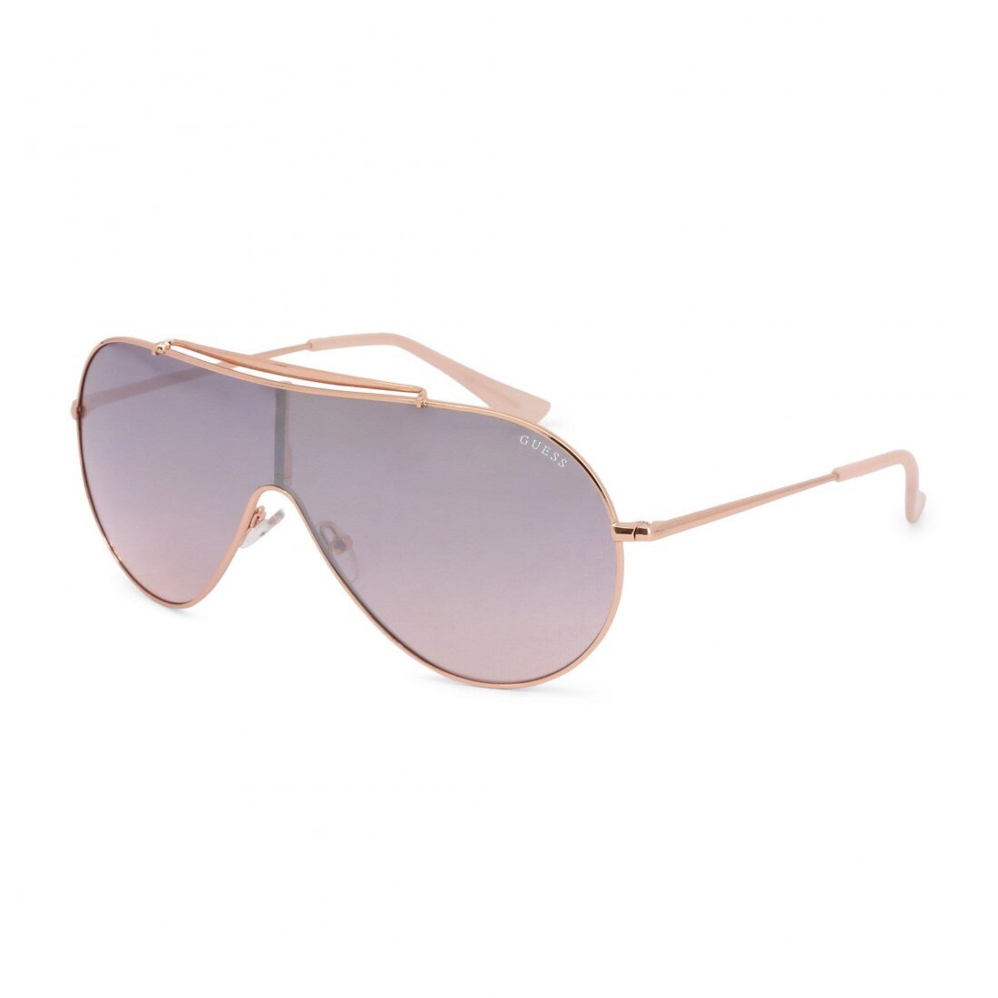 Ochelari de soare, de dama, Guess GF0370 28U 00 Rose Auriu