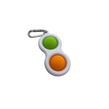 Jucarie Push Pop Bubble Fidget, Pop It, breloc, 7x4cm Jucarie Push Pop Bubble Fidget, Pop It, breloc, 7x4cm