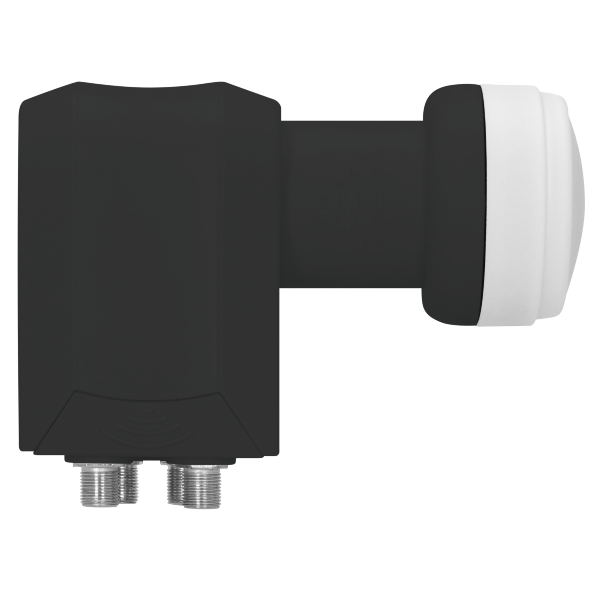 Lnb, TechniSat, Universal, Cu 4 iesiri, Negru, 40 mm