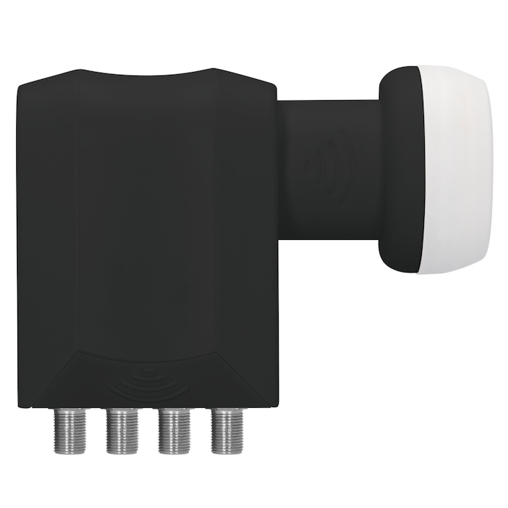 Lnb, TechniSat, Universal, Cu 8 iesiri, Negru, 40 mm