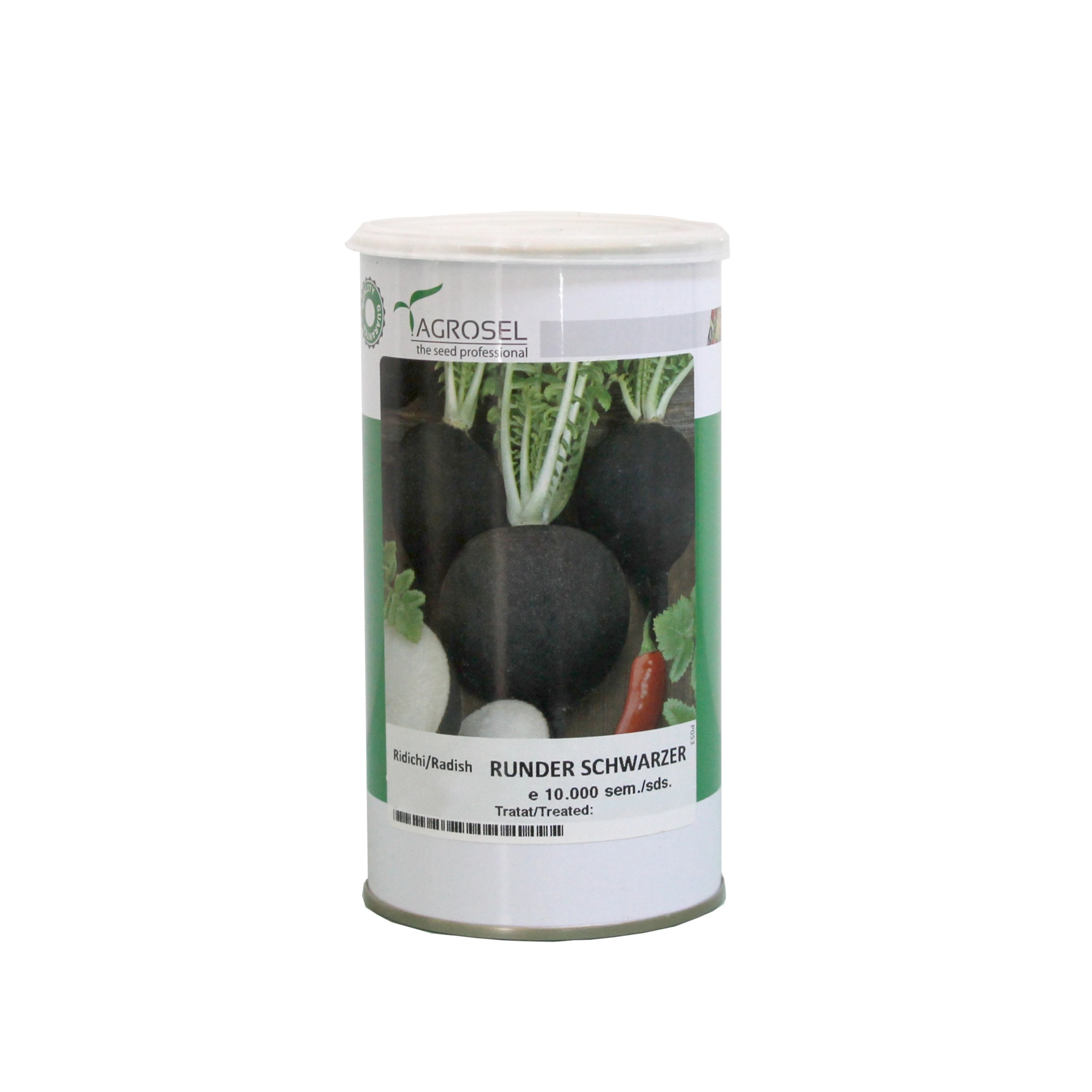 Seminte Ridichi negre Runder Schwarzer, AGROSEL, 10000 seminte