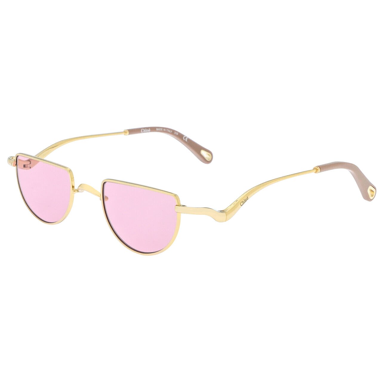 Ochelari de soare, de dama, Chloe CE158S 853, Auriu