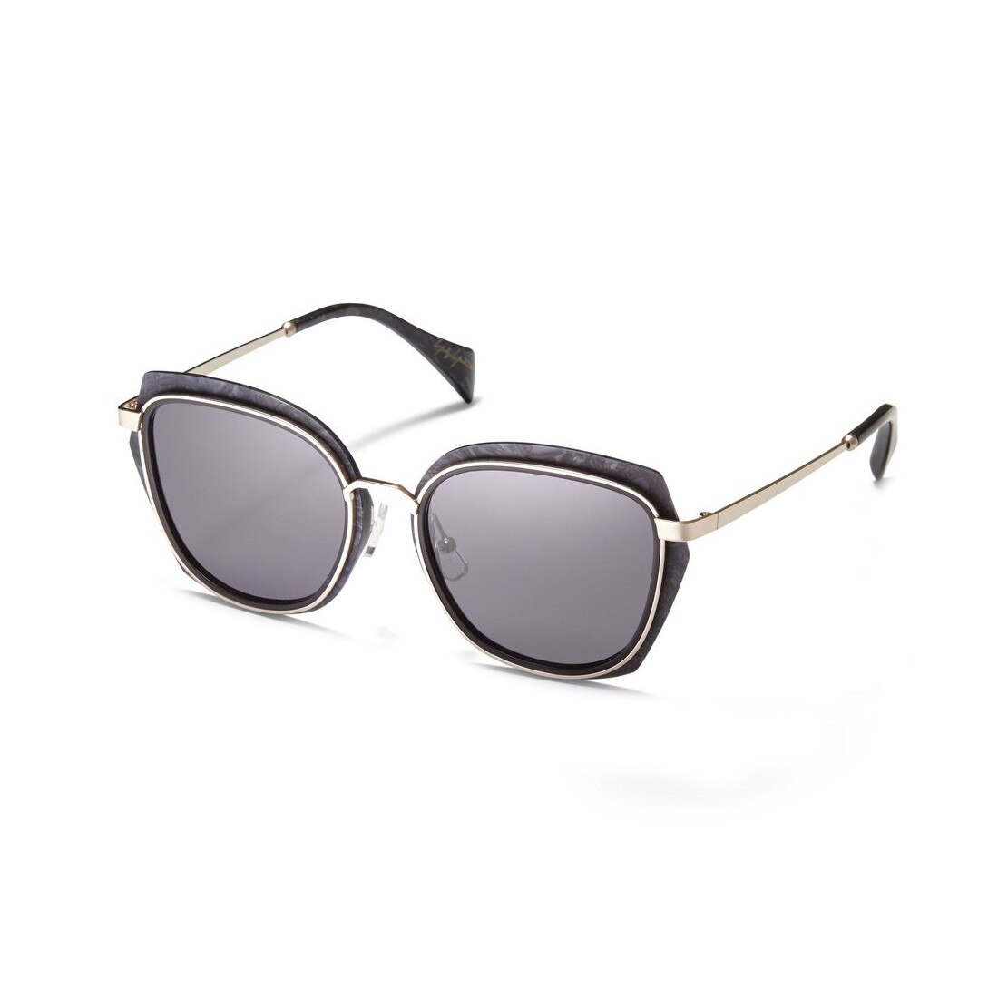 Ochelari de soare, de dama, Yohji Yamamoto YY5023 463 Pearl, Negru Perlat