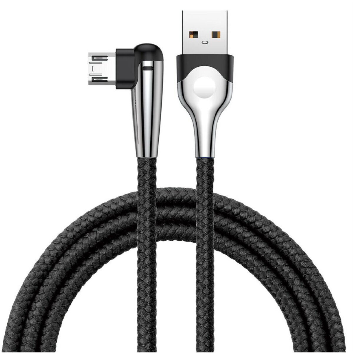Cablu Date Micro Usb Baseus MVP Mobile 2.4A 1m Negru