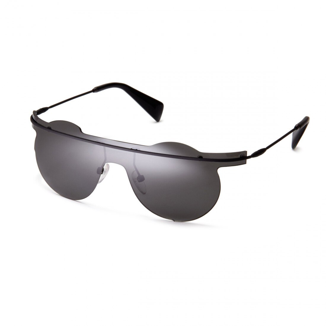 Ochelari de soare, Unisex, Yohji Yamamoto YY7027 002, Negru