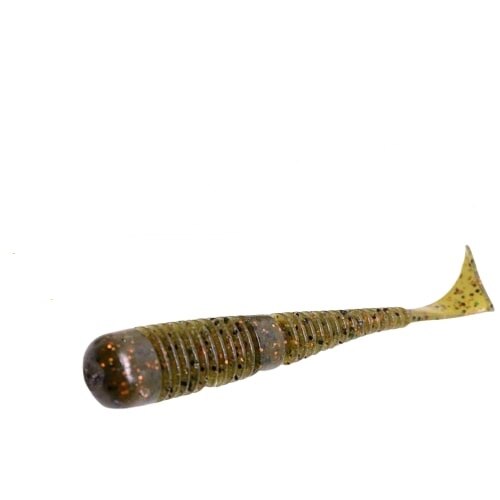 Swimbait Boxer 3 75mm 006 Green Pumpkin Brown