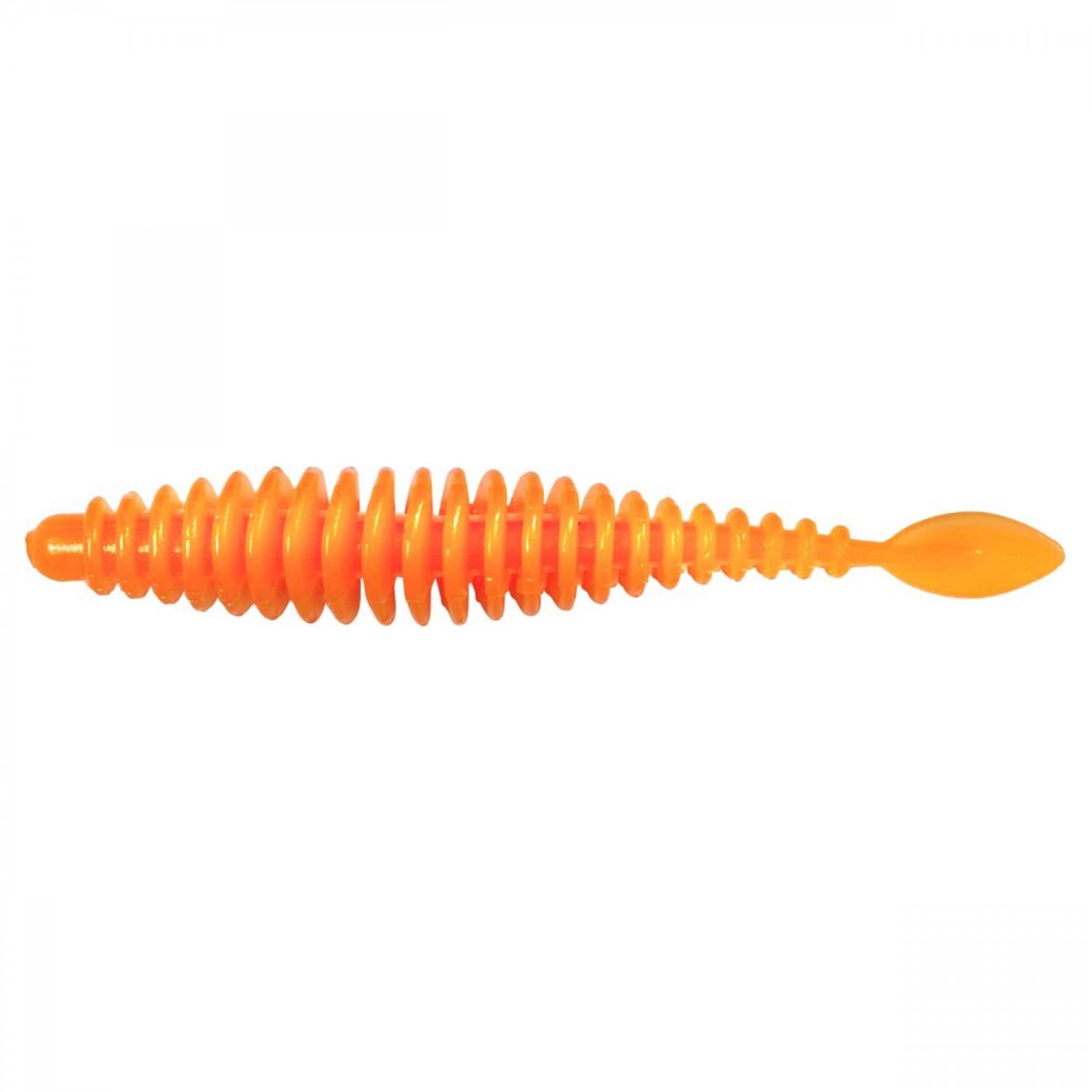 Twister Magic Trout T-Worm P-Tail 6.5cm 1gr Neon Orange Cheese