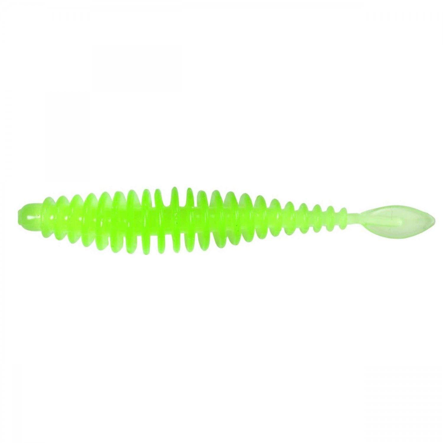 Twister Magic Trout T-Worm P-Tail 6.5cm 1gr Neon Green Cheese