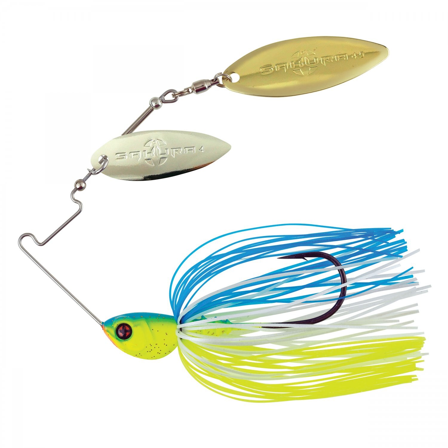 Spinnerbait Cajun 14g Chartreuse Light Blue