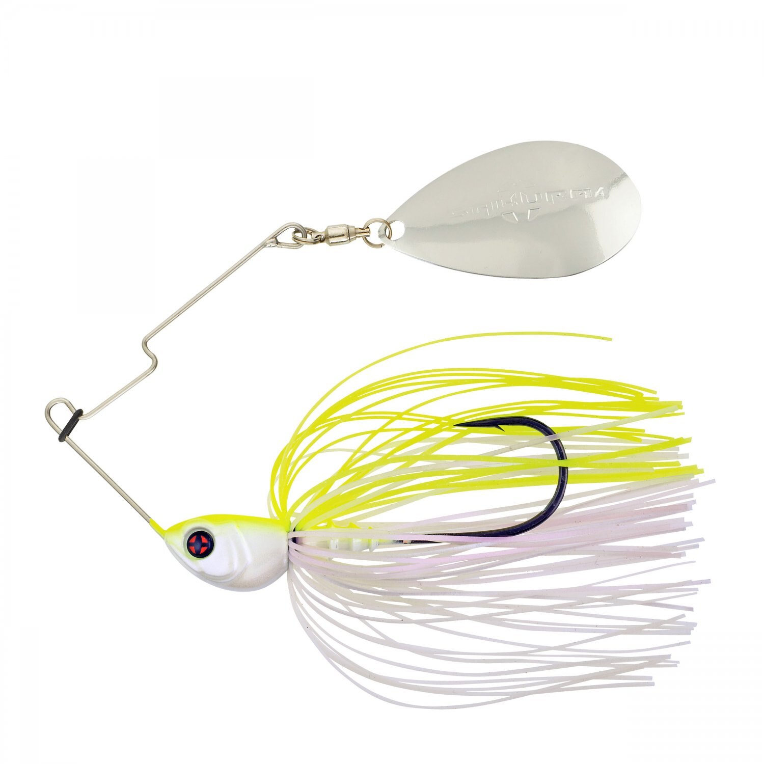 Spinnerbait Cajun 7g White Chartreuse