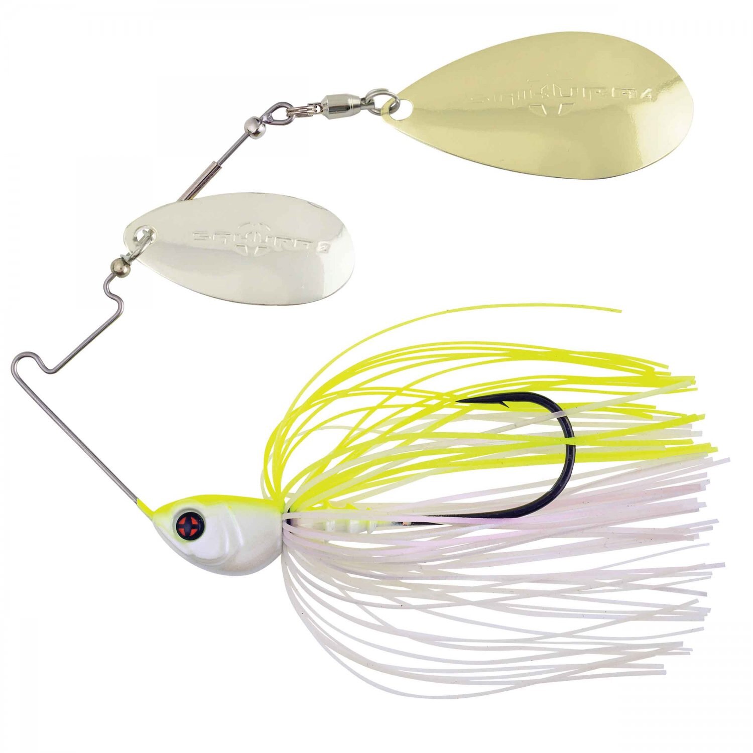 Spinnerbait Cajun 14g White & Chart
