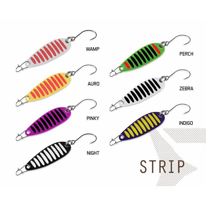 Lingurita oscilanta STRIP 2g AURO Hook #8 Snap 00