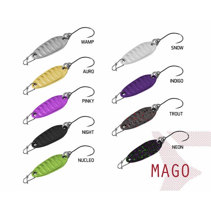 Lingurita oscilanta MAGO 2g WAMP Hook #8 Snap 00