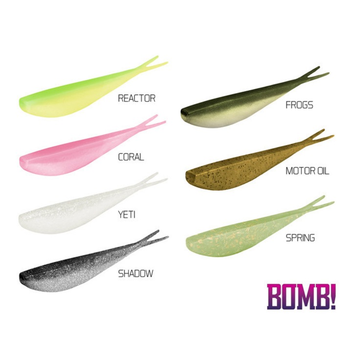 Momeala artificiala D-SHOT / 5buc 6,5cm/Coral