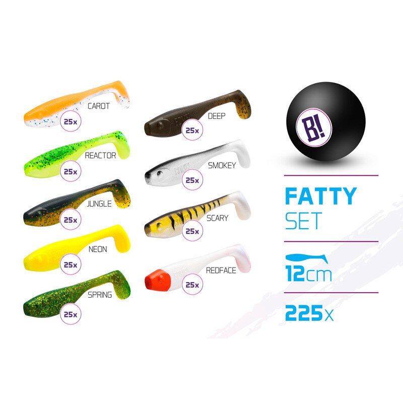 Set de momeli Fatty / 225buc