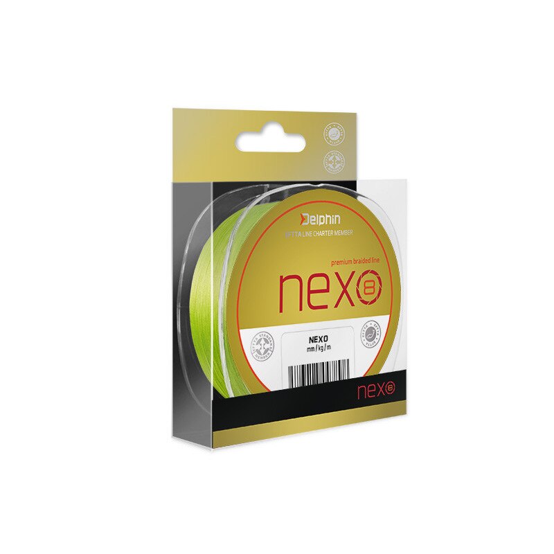 Fir Textil NEXO8 fluo 1300m 0,10mm 13,6lbs
