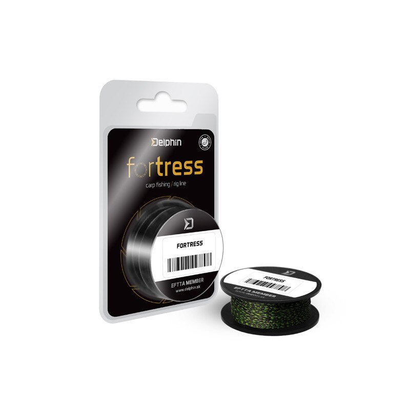 Fir Hookline FORTRESS negru-verde 35lbs 20m