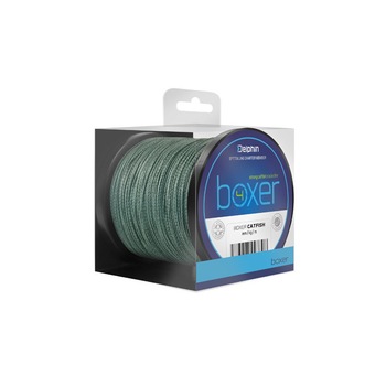 Fir pescuit, Textil Delphin, Model BOXER Culoare verde Diametru 1,00mm Rezistenta 78,20kg Lungime 10m Fir pescuit, Textil Delphin, Model BOXER Culoare verde Diametru 1,00mm Rezistenta 78,20kg Lungime 10m