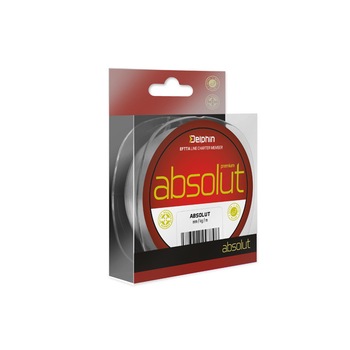 Fir Monofilament Model ABSOLUT Culoare transparent Diametru 0,14mm Rezistenta 4,3lbs Lungime 150m Fir Monofilament Model ABSOLUT Culoare transparent Diametru 0,14mm Rezistenta 4,3lbs Lungime 150m