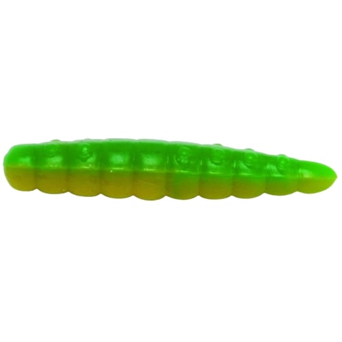 Vierme Magic Trout B-Maggot 2.5cm Yellow/green