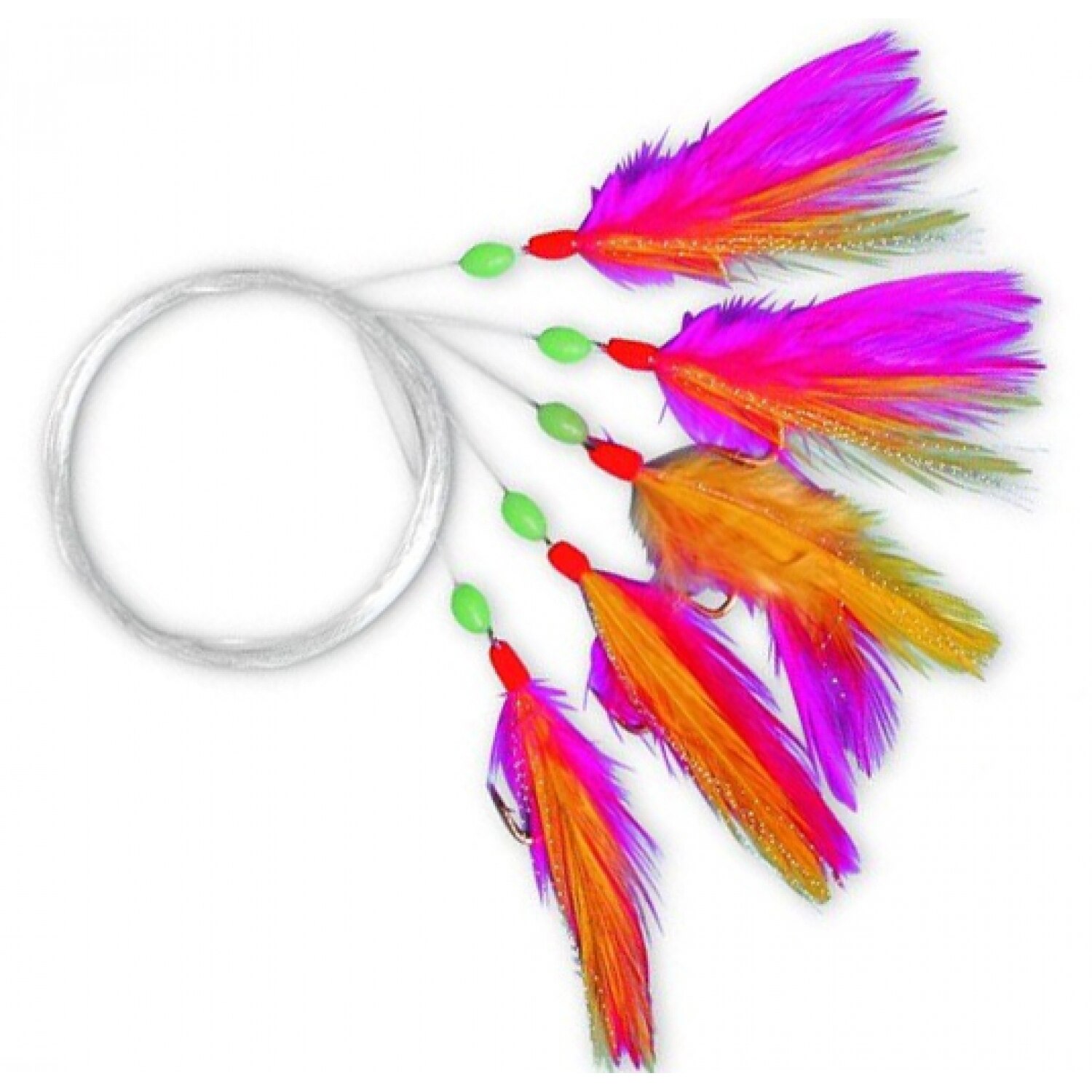 Twister Streamer M Rig No.1/0 Pink Yellow