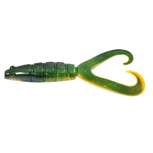 Shad Quantum Manns Twinler 58g 20cm Orange Craw