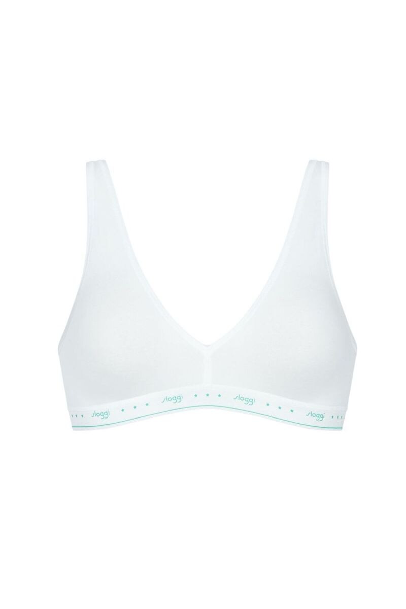 Bustiera, Sloggi 24/7 100 Top, Alb