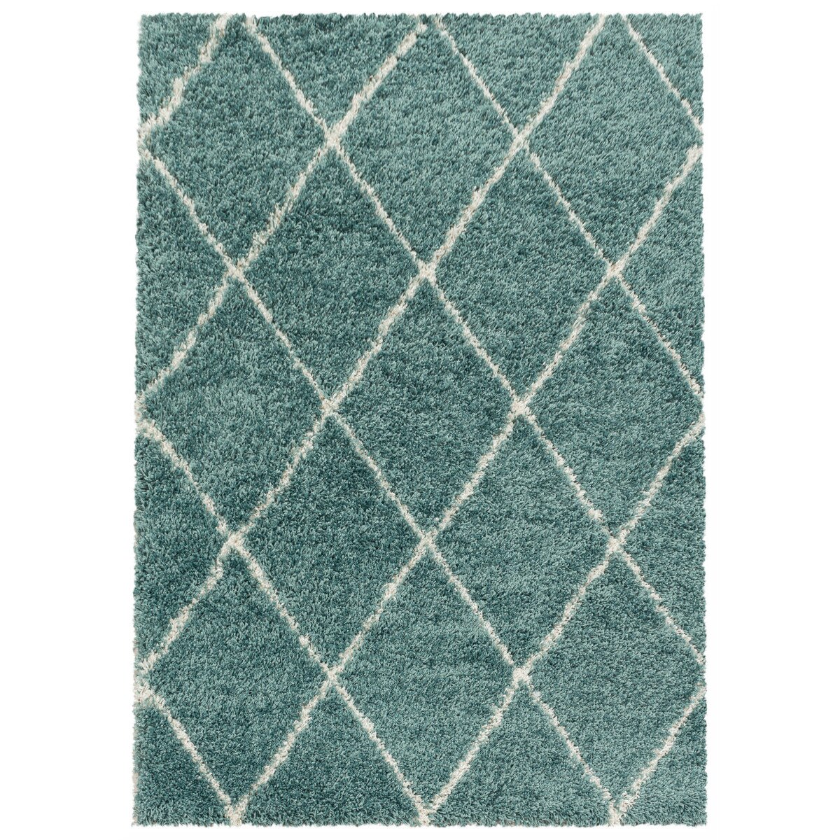 Covor Modern & Geometric Bourke, Albastru/Gri 60x110, C05-205403