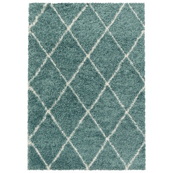 Covor Modern & Geometric Bourke, Albastru/Gri 60x110, C05-205403 Covor Modern & Geometric Bourke, Albastru/Gri 60x110, C05-205403