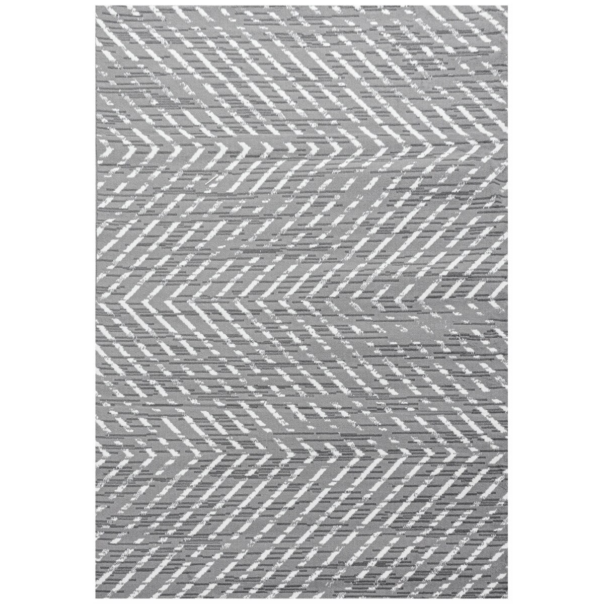 Covor Modern & Geometric Oneida, Gri/Alb 60x100, C45-205502