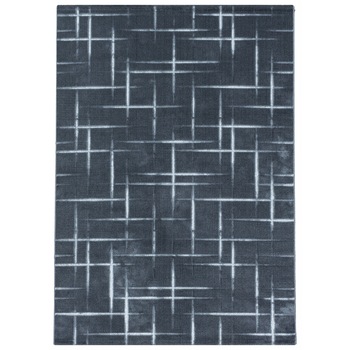 Covor Modern & Geometric Madeley, Gri/Alb 140x200, C16-205602 Covor Modern & Geometric Madeley, Gri/Alb 140x200, C16-205602