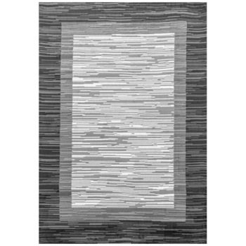 Covor Modern & Geometric Oneida, Gri/Negru 60x100, C45-205505 Covor Modern & Geometric Oneida, Gri/Negru 60x100, C45-205505