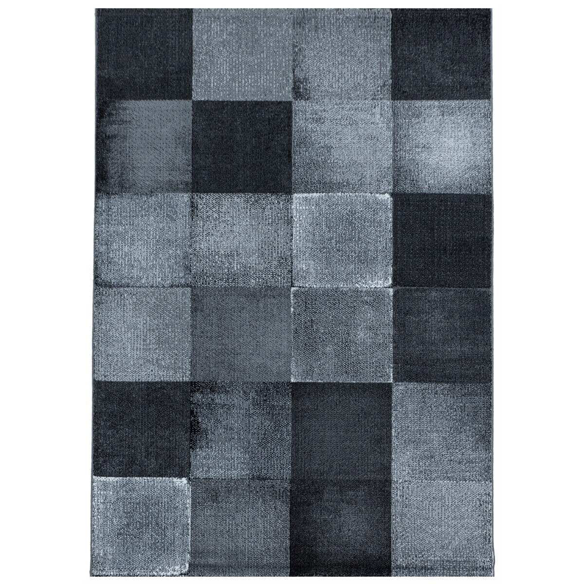 Covor Modern & Geometric Madeley, Negru/Gri 200x290, C15-205620