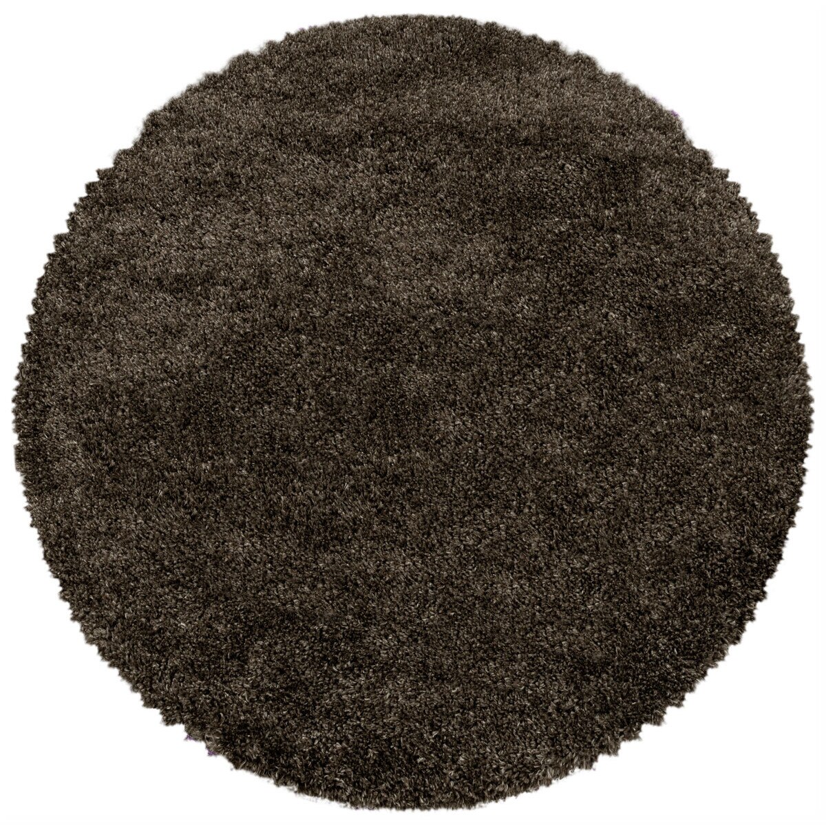 Covor Unicolor Stroud, Rotund, Maro 80x80, C200-205808
