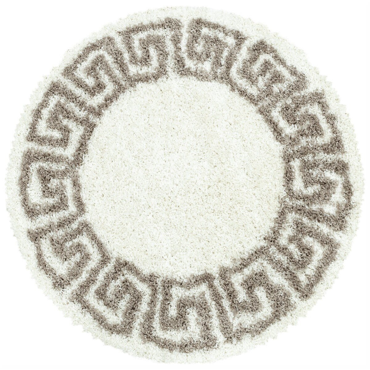 Covor Modern & Geometric Laconia, Rotund, Bej 120x120, C14-206004