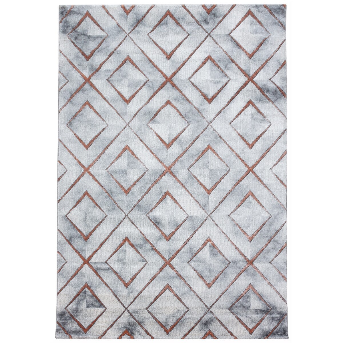 Covor Modern & Geometric Tiffin, Maro/Albastru 80x150, C04-206301