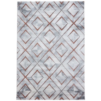 Covor Modern & Geometric Tiffin, Maro/Albastru 120x170, C03-206301 Covor Modern & Geometric Tiffin, Maro/Albastru 120x170, C03-206301