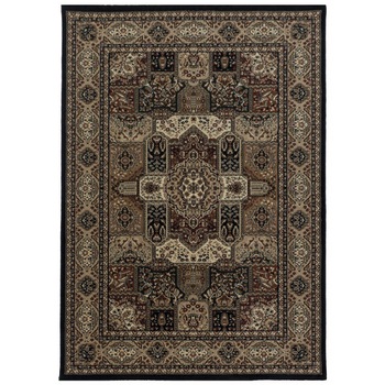 Covor Oriental & Clasic Darien, Negru 80x150, C04-206106 Covor Oriental & Clasic Darien, Negru 80x150, C04-206106