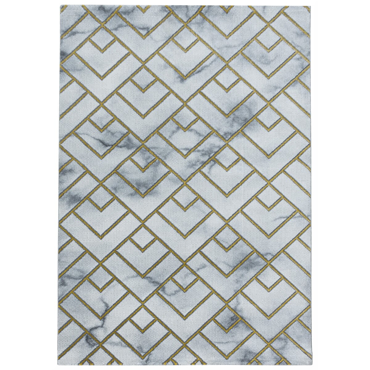 Covor Modern & Geometric Tiffin, Maro/Albastru 80x150, C04-206308