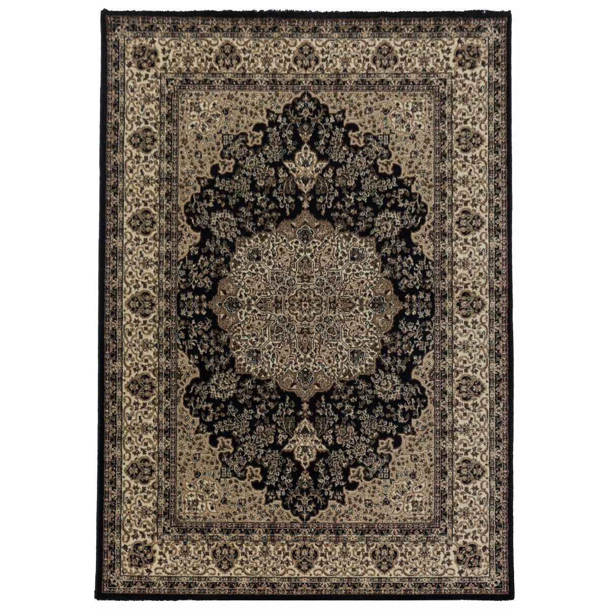 Covor Oriental & Clasic Darien, Negru 160x230, C02-206111