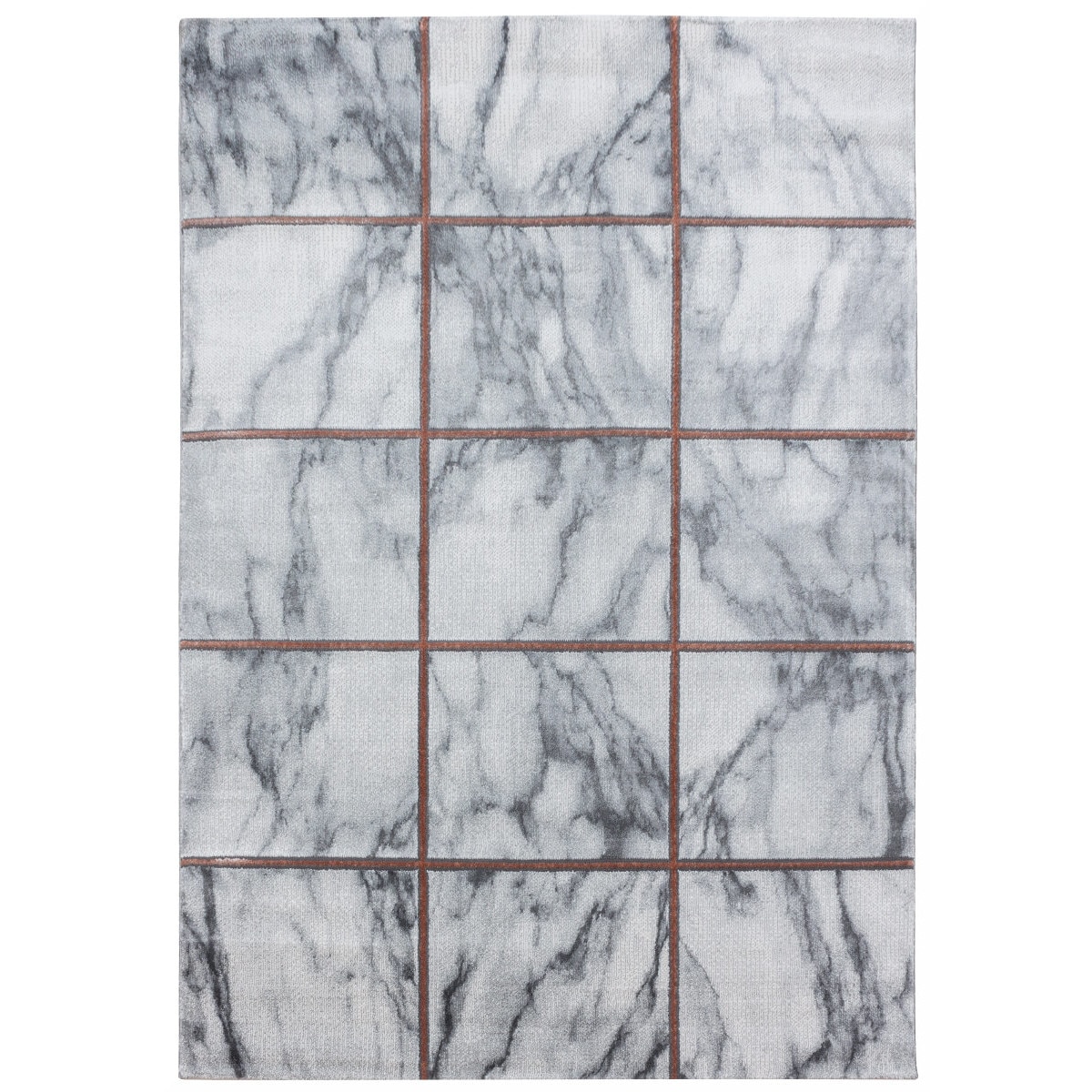 Covor Modern & Geometric Tiffin, Maro/Albastru 80x150, C04-206316