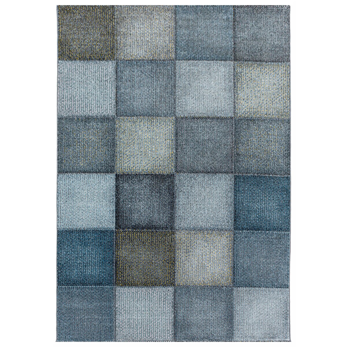 Covor Modern & Geometric Gawler, Albastru 160x230, C02-206408