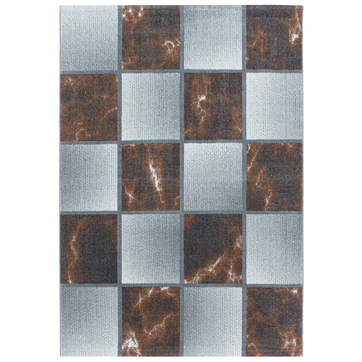 Covor Modern & Geometric Gawler, Maro/Alb/Gri 80x150, C04-206403