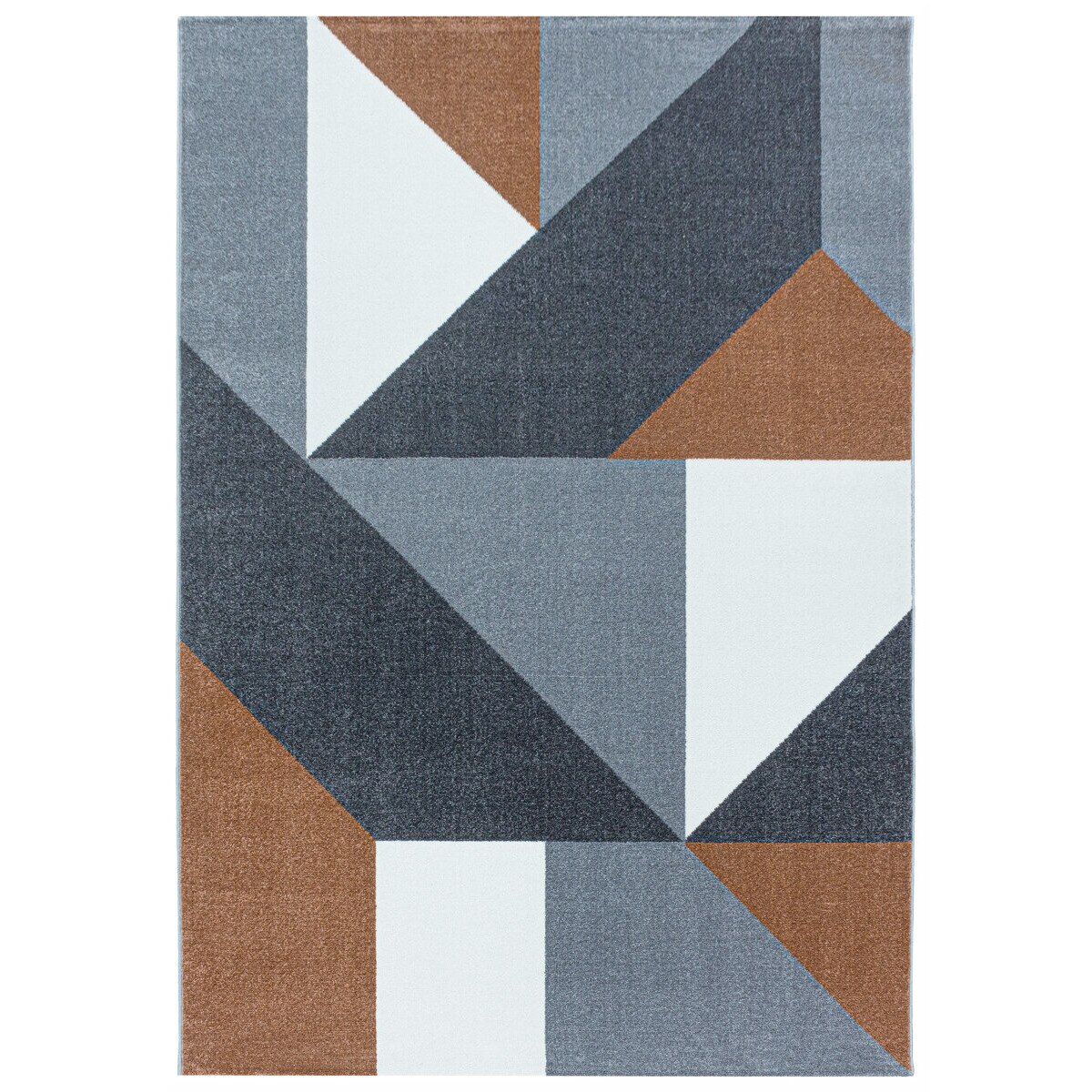 Covor Modern & Geometric Gawler, Maro/Alb/Gri 160x230, C02-206420