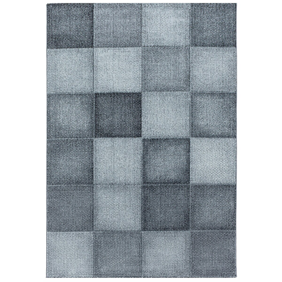 Covor Modern & Geometric Gawler, Gri/Albastru/Alb 80x150, C04-206410