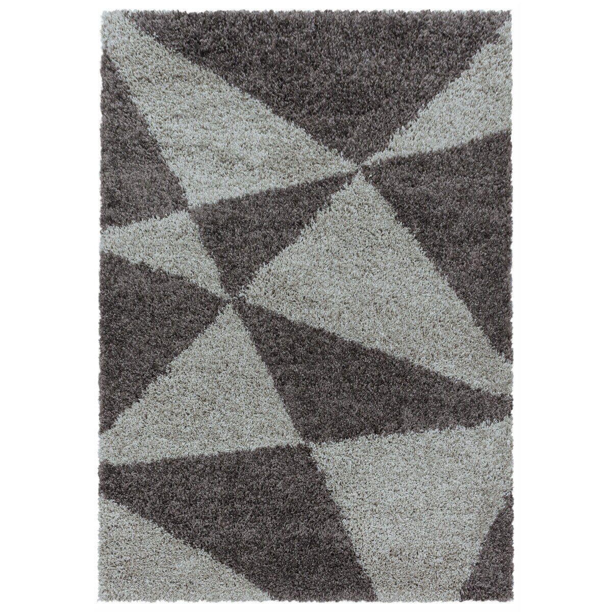 Covor Shaggy Antioch, Taupe/Crem 60x110, C05-206611