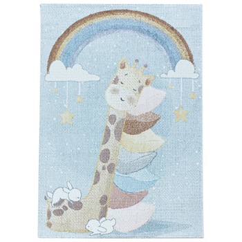 Covor Copii & Tineret Ossett, Albastru/Multicolor 160x230, C02-206205 Covor Copii & Tineret Ossett, Albastru/Multicolor 160x230, C02-206205