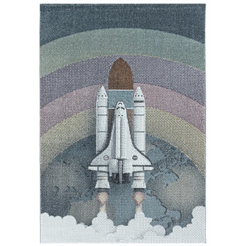 Covor Copii & Tineret Hopkinsville, Albastru 140x200, C16-205939 Covor Copii & Tineret Hopkinsville, Albastru 140x200, C16-205939